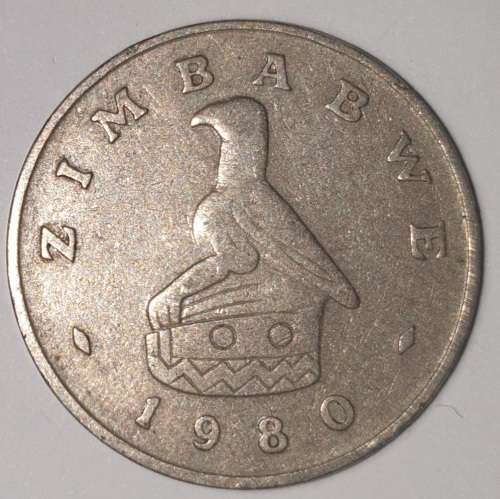 1980 - 10 CENT COIN - ZIMBABWE - (Copper-Nickel)